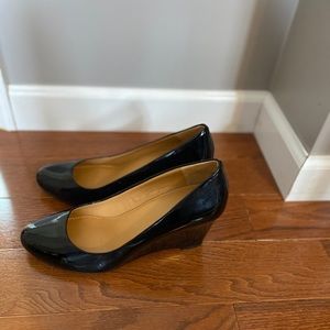 J Crew Sylvia patent wedges